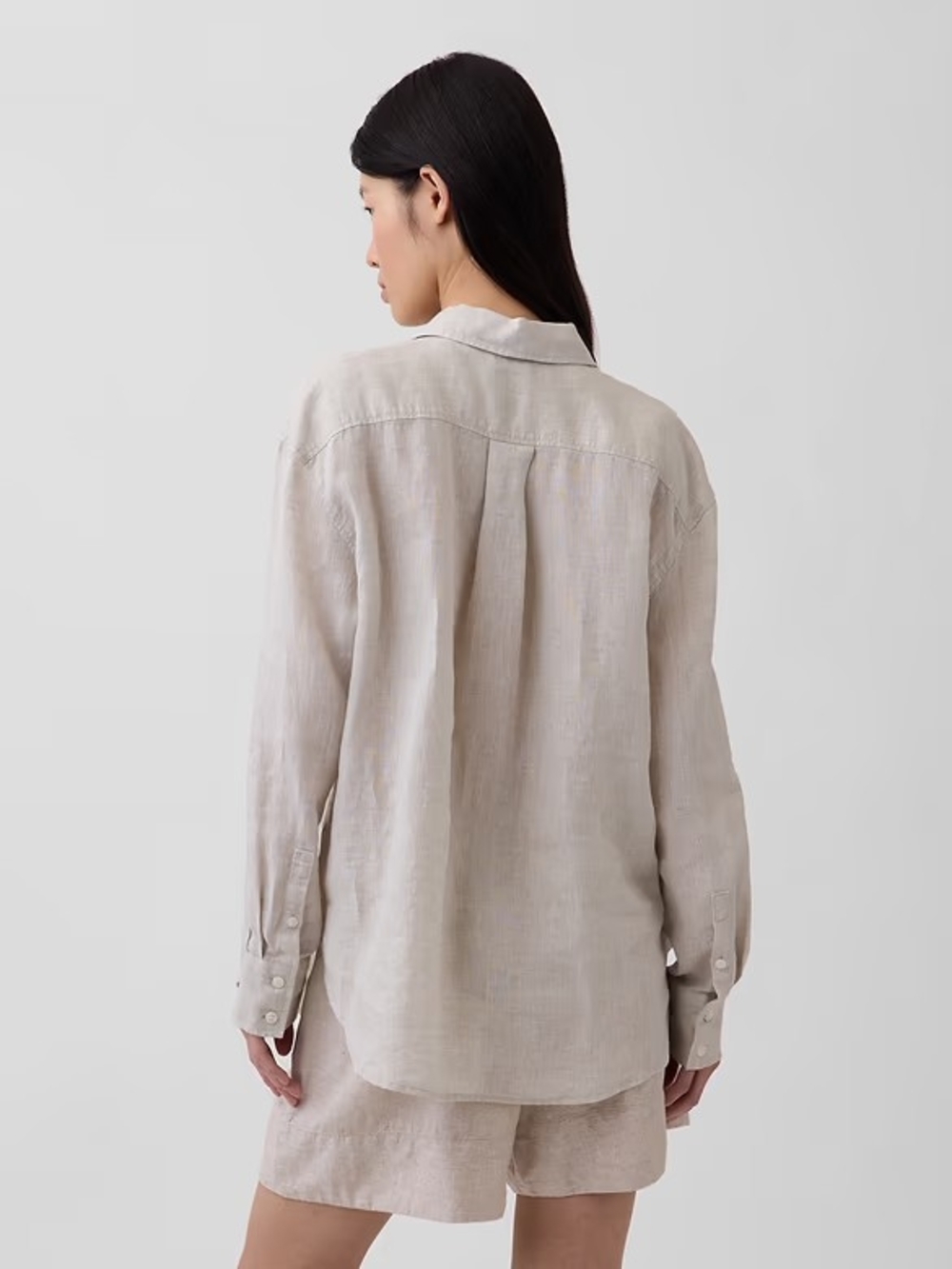 GAP Linen Button Up - Picture 2 of 8